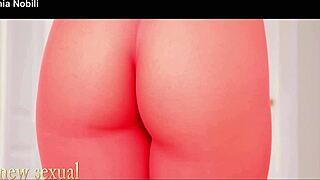 hey, check kathianobiligirls getting off in cute pantyhose solo action