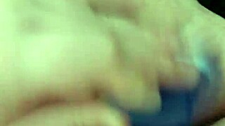 I'm Playing with My New Dildo Cleverly in the Bedroom for Naughty Fun