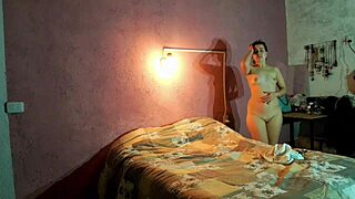 spanish milf masturbates for cum in homemade sexy session