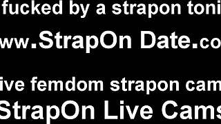 I am going to bust you with my strapon