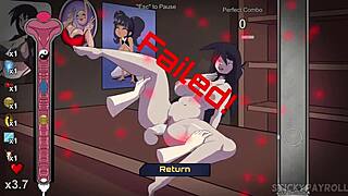 i watched this big tits goth babe get her pussy wrecked at spunkstock music festival in the hentai sex game.