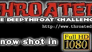 this teen got a slippery facial after some wild missionary action.