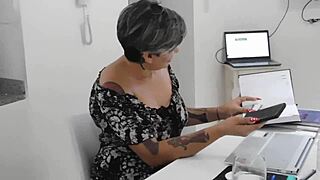 prostitute calls lover for quick fuck before husband returns. sneaky action unfolds with deepthroat and anal.