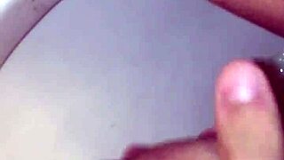 Pissing in Underwear and Pouring Blue Soap on Cock