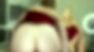 Blonde MILF Sugarnadya Pleases Big Cock In Lingerie