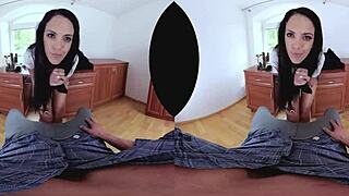 does this latina give the best spanish haircut with her big tits?