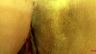 Devouring Latina Pussy Straight from Snickers Bar