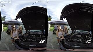 WANKZVR - UNDER THE HOOD FT ALEX BLAKE & ARYA FAE