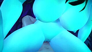 Asmr night elf cowgirl sex with orgasm