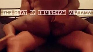 Cheating wife rides big black cock in daughter's room