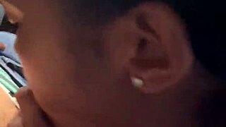 Did the brunette slut swallow all the cum?