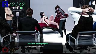 Monica Model Poses In Fashion Business Photoshoot Five.