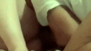 A curvy Ebony goes about worshiping the big black cock