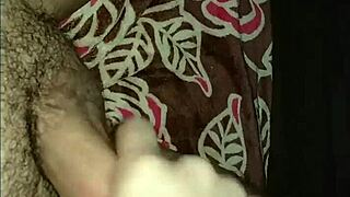 Girl enjoys a relaxing masturbation massage session