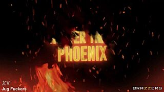 Choking and muff diving in hot scene