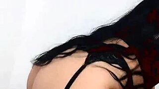 Unfaithful woman seduces her lover in passionate encounter