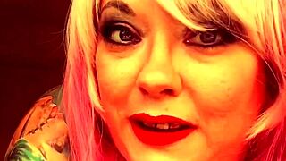 Urbane British dominatrix, Tina Snua, indulges on a SuperKing cigarette while chatting it up