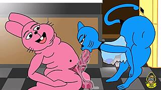 Richard dives into Nicole's pussy