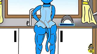 Richard dives into Nicole's pussy