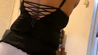 Anna Maria, Mature Latina Dominican Milf, Shows Off Her Big Tits and Ass in Booty Shorts