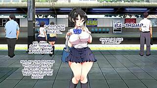 Watch lucky dosukebe zenpen animated with big tits and ass in hentai style.