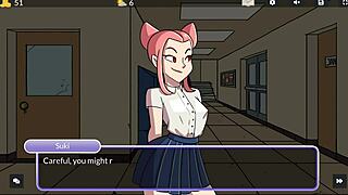 queens brothel 8 - nerdy guy humiliates her with facial