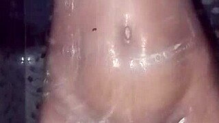 And Indian aunty Prima undress and bath, showing the charming buttock and female genitalia