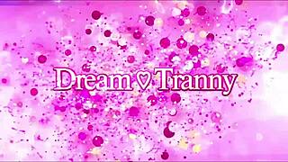 natural trans babe hanna rios drilled by machine in tight ass.