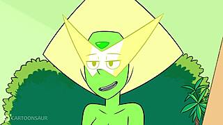 Peridot Teaches Botany Class In Classroom Parody