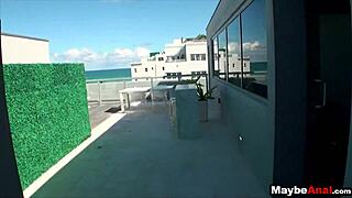 Amateur Brunette Feels Intense Pleasure In First Anal With Evelyn Lacie 2