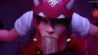 overwatch d va and kiriko 3d sfm compilation, man i can’t even describe how crazy this gets, ya know?