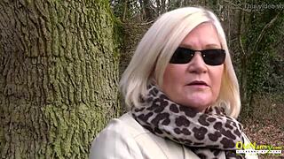 Wow! OldNanny Lacey Starr cheats with lesbian mature action!