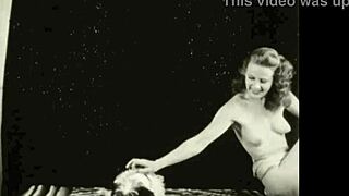 Beauty and Beast in Retro Dark Lantern Tale