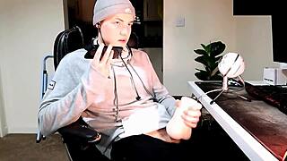 masturbating on phone with my girl, oops!