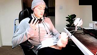 masturbating on phone with my girl, oops!