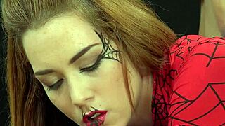 lesbian friends play with toys and get wet