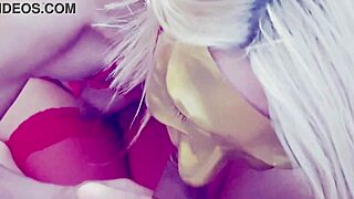 Blonde skinny teen 18+ performs deepthroat blowjobs and cumshot in homemade video by lolicream69