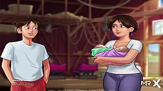 Summertimesaga - Teen 18+ Cleanses Through Sex With Mommy