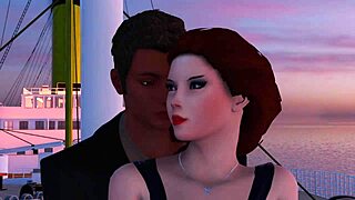 titanic parody with cumshot and anal action