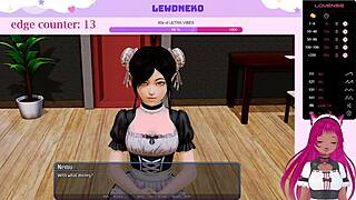 Lewdneko plays Harem Hotel part 8 😏