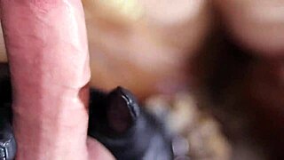 street slut handcuffed, fucked hard in fur coat and stockings, 'fuck me harder' she begs