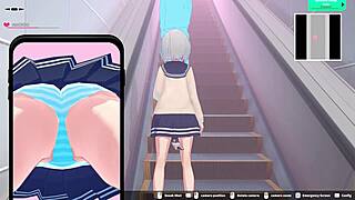 Loop Train H-Game Elevator Scene