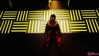 Erana Welcomes You To Cyberpunk With Her Horsecock In 3D Anime Hentai