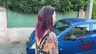 i’m lovin’ vick, busty french milf, getting off outdoors!