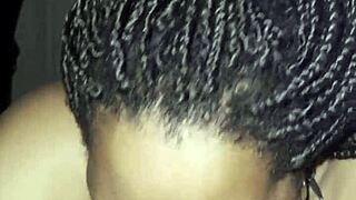 Curvy Ebony Babe Sucked Me Dry with Passion