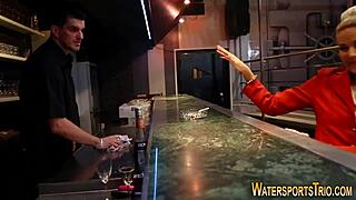 Glamour Old Ho Gargles Urine After Intense Cumshot Fetish