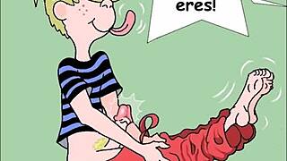 sue�os de pubertad 2 unfolds with intense amateur anal action