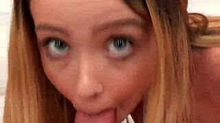 i see hot teen babe nikole nash squirt in public art.