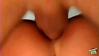 Angelic beauty moans loud during intense anal fucking in doggy style