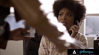 Detective Misty Stone Has Sex On Desk